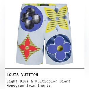 LV Swim Trunk Shorts Mens NEW/NWOT size MEDIUM